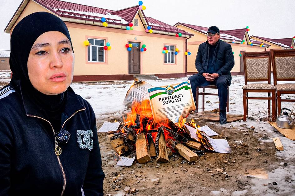 “Andijoncha koʻzboʻyamachilik”ka nuqta qoʻyildi: uch bolali ayolga “prezident sovgʻasi” sifatida topshirilgan uy oʻzida qoldi